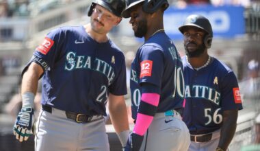 Seattle Mariners and Braves play game 2 in Atlanta