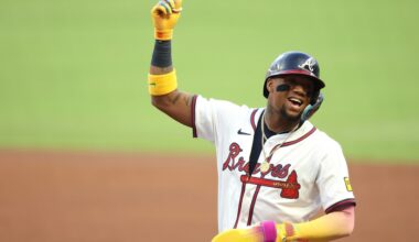 Ronald Acuña Jr. returns to the top part of the lineup for series finale against Cubs