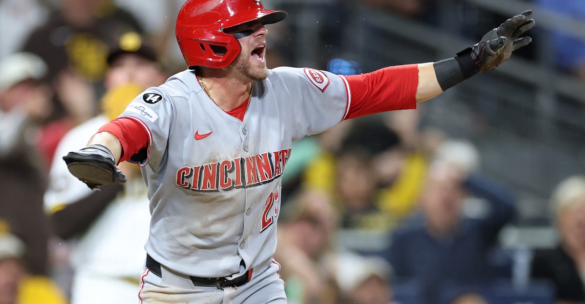 Reds continue playoff quest on road against Athletics