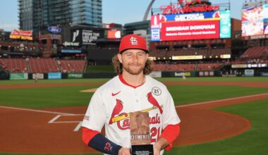 Brendan Donovan earns Clemente nomination