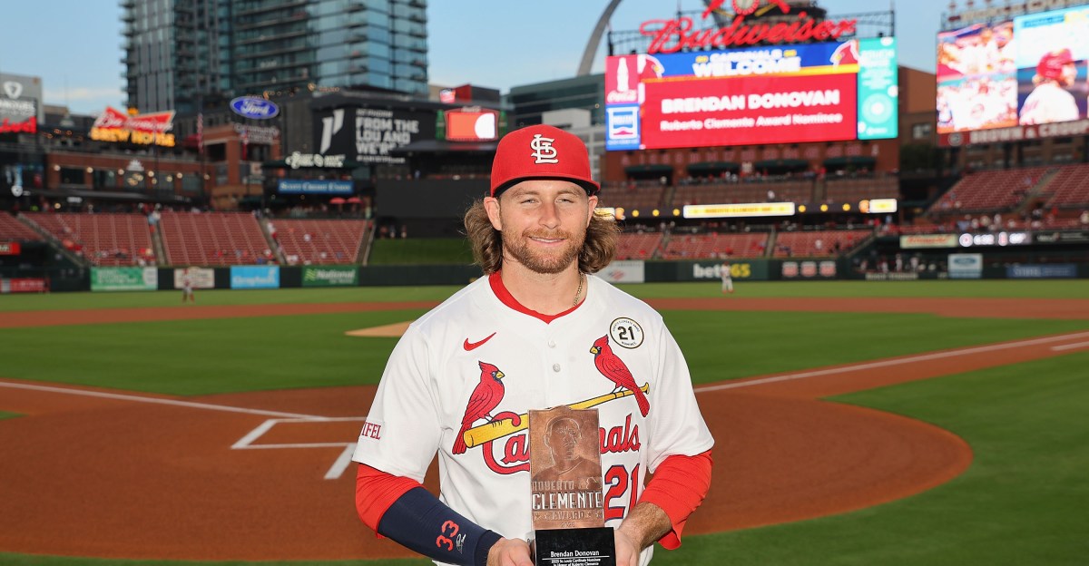 Brendan Donovan earns Clemente nomination