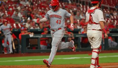 Sal Stewart lifts Reds to vital win over Cardinals in playoff chase