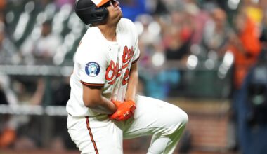 Samuel Basallo exits after HBP, Orioles fall to Rays