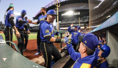 Eugenio Suárez swats 49th homer of 2025 as Mariners sweep Rockies