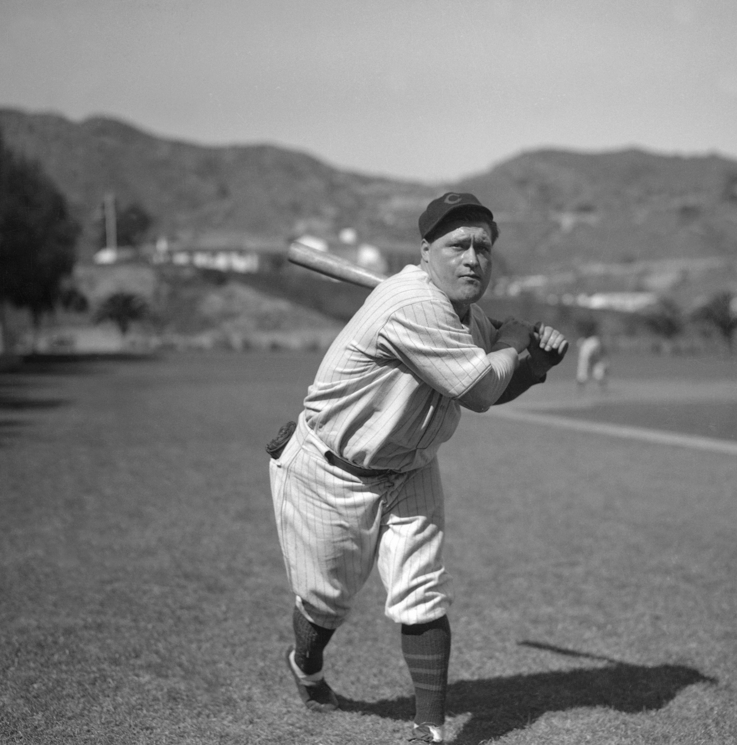 If you’re like me, you’re wondering “where are those mountains?” Catalina Island, southern California. William Wrigley owned property there, and this player, Hack Wilson, was with the Cubs at the time. Fun fact: there was a Wrigley Field in Los Angeles. Look it up on Wiki!