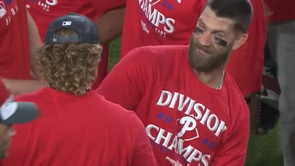 Champagne, cigar smoke, and Dodger Stadium chaos: Phillies win NL East crown ~ Philadelphia Baseball Review