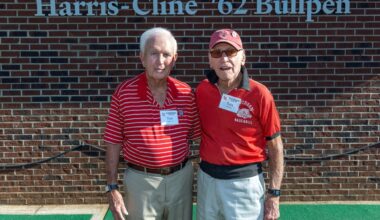 A Permanent Place on Campus: Baseball Bullpen Named for Dynamic Pitcher/Catcher Duo
