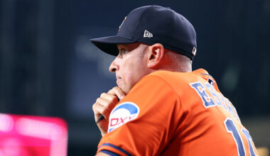 Houston Astros Joe Espada...