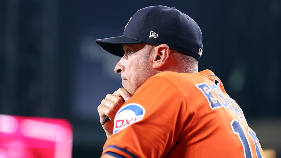 Houston Astros Joe Espada...