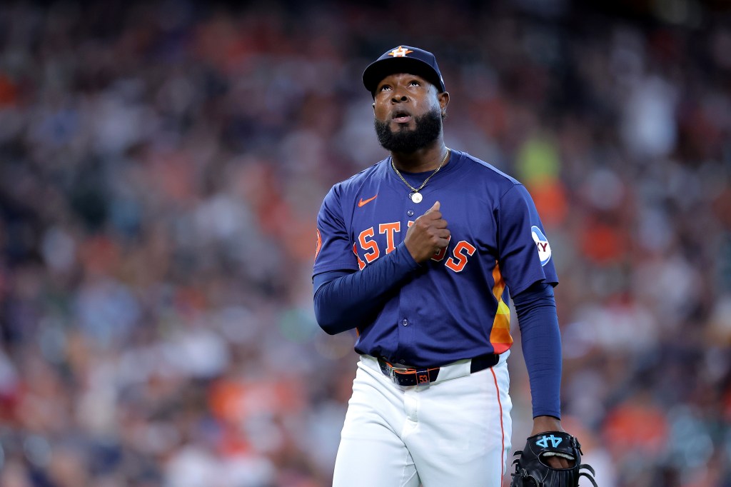 Christian Javier faces the Yankees on Thursday.