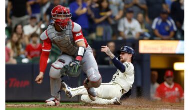 Angels fall to Brewers, clinching 10th straight losing season – Daily News