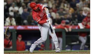 Mike Trout homers but Angels lose to Mariners in 12 innings – Orange County Register