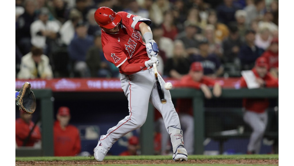 Mike Trout homers but Angels lose to Mariners in 12 innings – Orange County Register