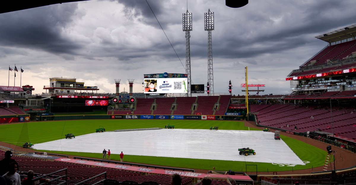 Braves at Nationals rain delay updates