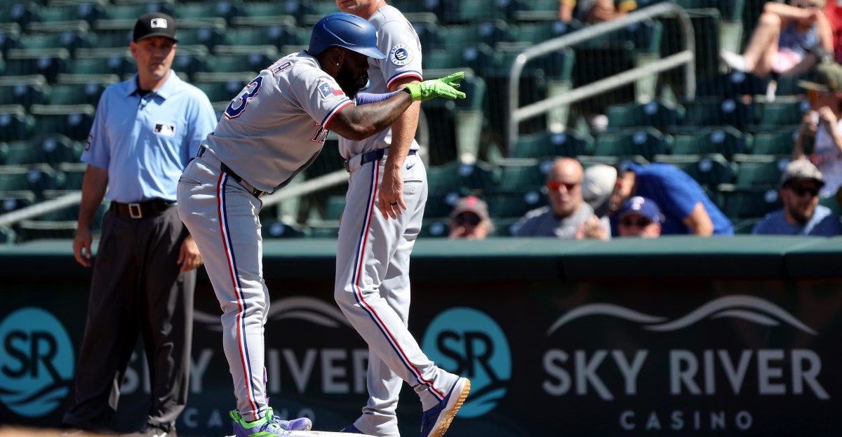 Texas Rangers defeat Athletics to complete sweep