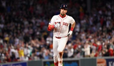 The Red Sox enter the home stretch