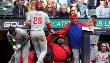 Bohm, Bader, and Bryson Beat Brewers Before Birds Broadcast: Phillies 2, Brewers 0