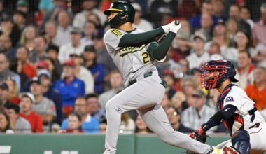 Athletics drop one in Extra’s to the Red Sox 5-4