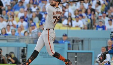 MLB scores: Bryce Eldridge records first MLB hit, Giants lose 7-5 to LA