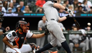 Orioles scores: O’s bullpen allows six runs in 10th in loss to Yankees