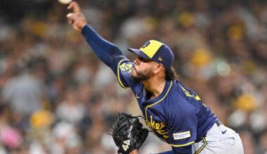 Brewers @ Padres: Freddy Peralta reaches 200-strikeout mark in loss