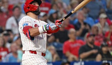 Let’s appreciate Kyle Schwarber against lefties