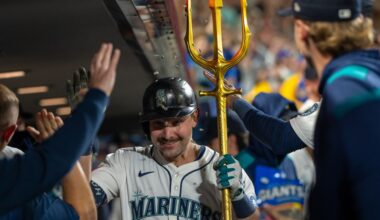 Mariners 9, Rockies 2: Cal Raleigh reigns
