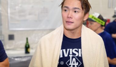 Dodgers news: Yoshinobu Yamamoto NL pitcher of the month September