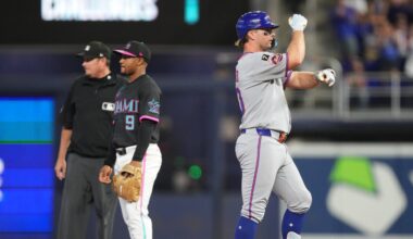 MLB Scores: Mets 5, Marlins 0—The Mets are still alive