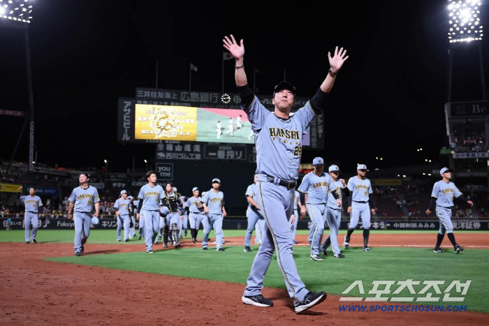 It's the first home run for a foreign hitter in 531 days? The only foreign hitter playing in the first team had a total of 19 hits, but still, Hanshin  recorded a new championship record in the shortest time