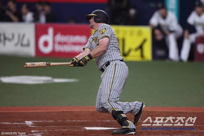 It's the first home run for a foreign hitter in 531 days? The only foreign hitter playing in the first team had a total of 19 hits, but still, Hanshin  recorded a new championship record in the shortest time