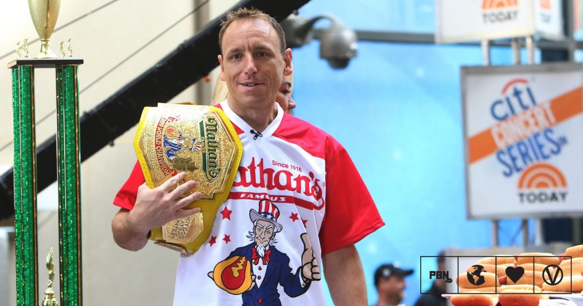 Joey Chestnut To Attempt Eating 99 Impossible Nuggets At Upcoming Baseball Game