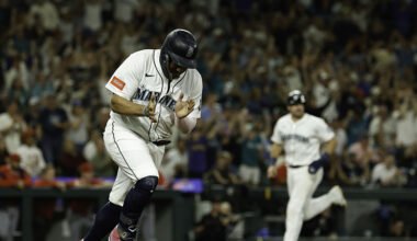 Seattle Mariners Josh Naylor Cal Raleigh Astros Rangers AL West division playoffs race...