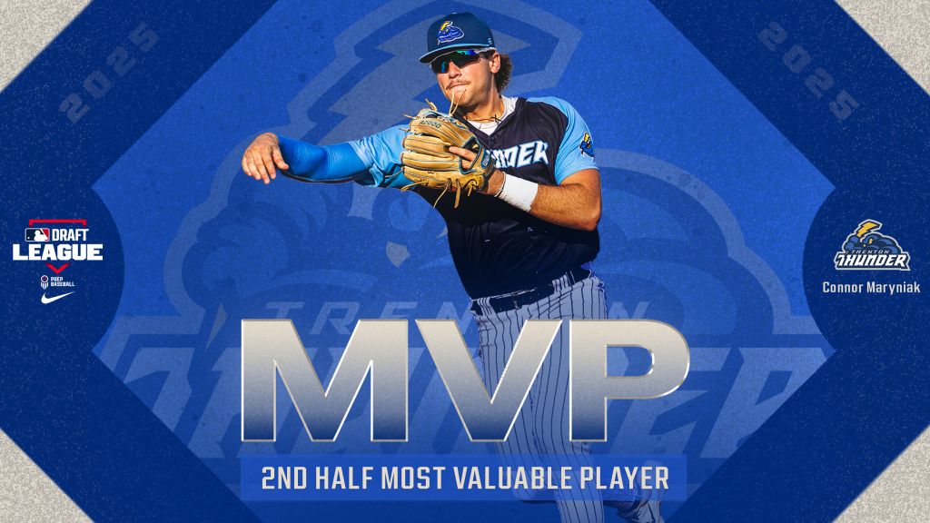 Trenton’s Connor Maryniak named MLB Draft League Most Valuable Player of second half
