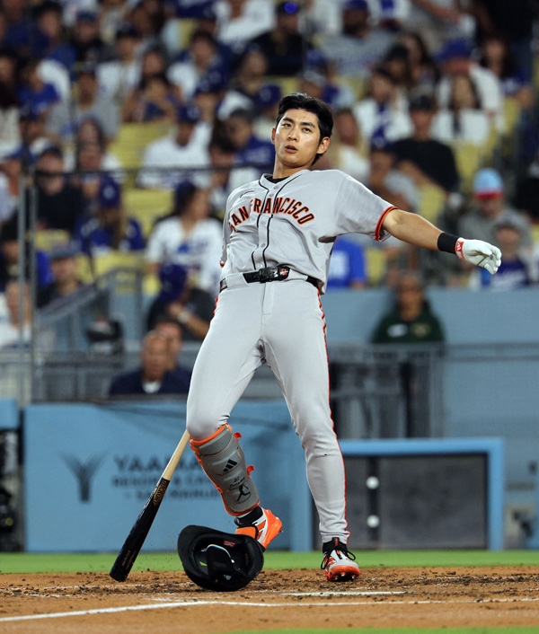 Lee Jung-hoo experienced the earthquake for the first time since entering the U.S. Photo = Getty Images/AFP= Courtesy of Yonhap News