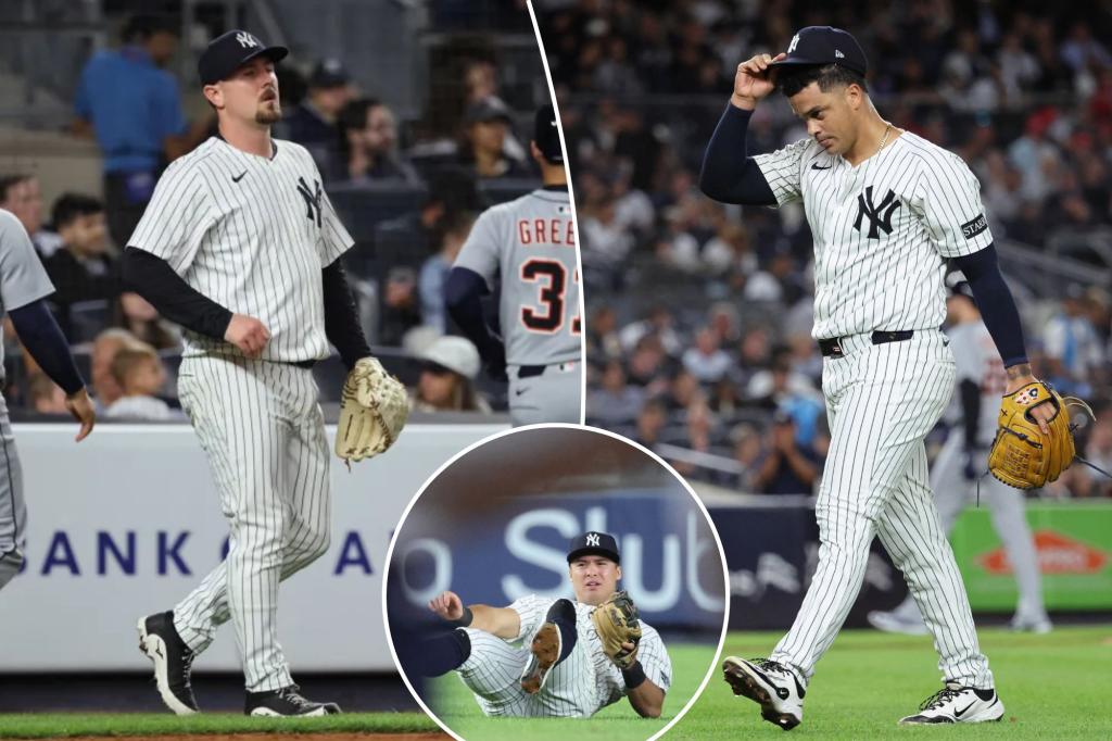 Yankees bullpen turns game into ugly loss to Tigers