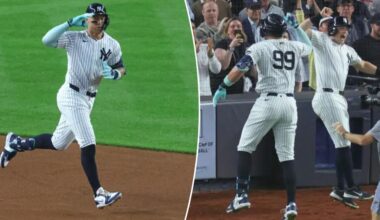 Aaron Judge passes Yogi Berra on Yankees' all-time home run list