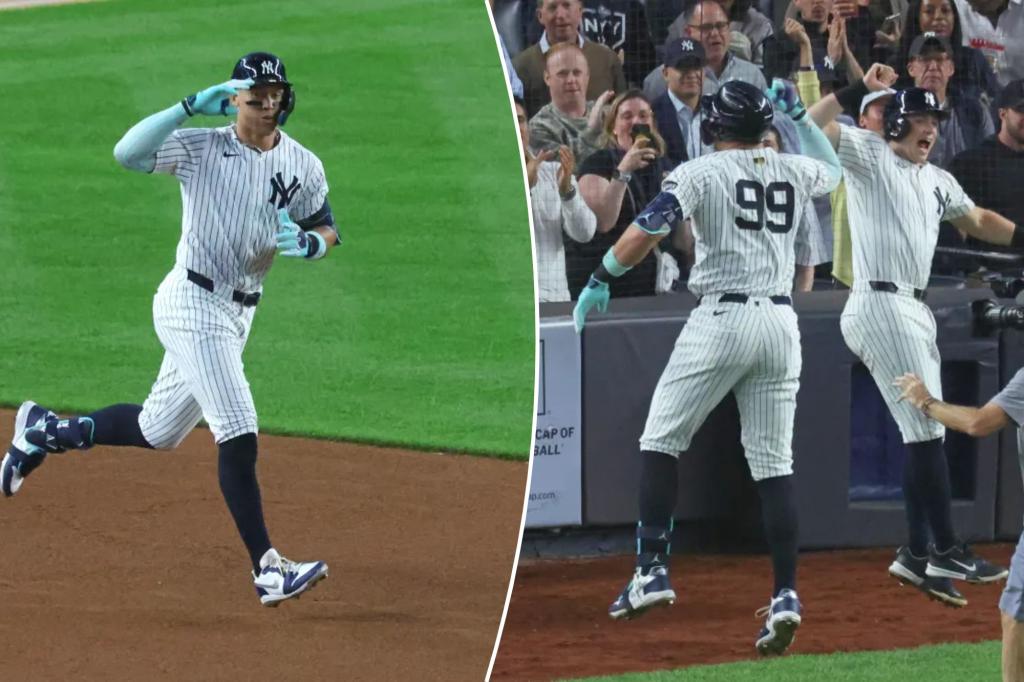 Aaron Judge passes Yogi Berra on Yankees' all-time home run list