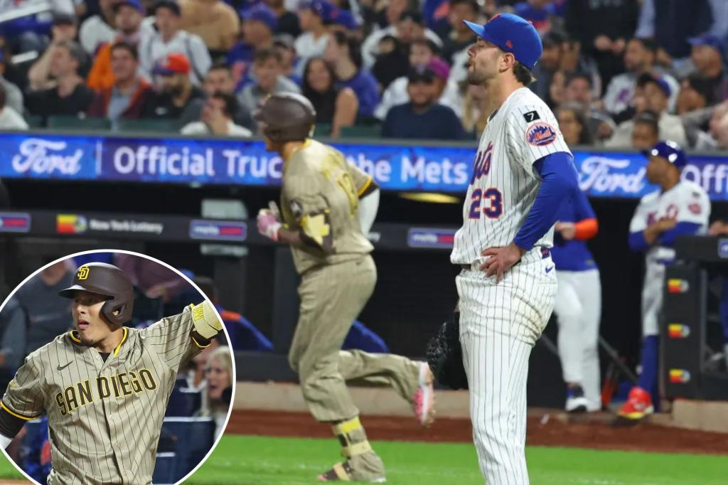 David Peterson implodes again as Mets fall to Padres