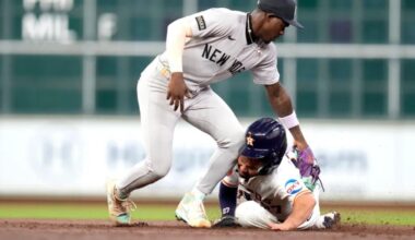 Jazz Chisholm exits early vs. Astros with pair of injuries in Yankees concern