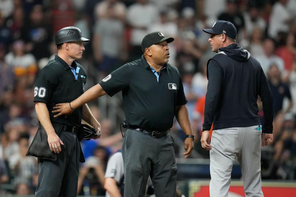 Umpire earns awful marks after blowing calls against Yankees in loss to Astros