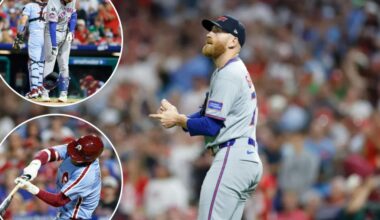 Mets swept by Phillies after blowing four-run lead in painful loss