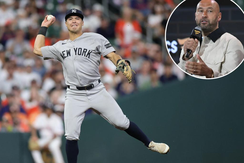 The 'good sign' Derek Jeter sees amid Anthony Volpe's Yankees struggles