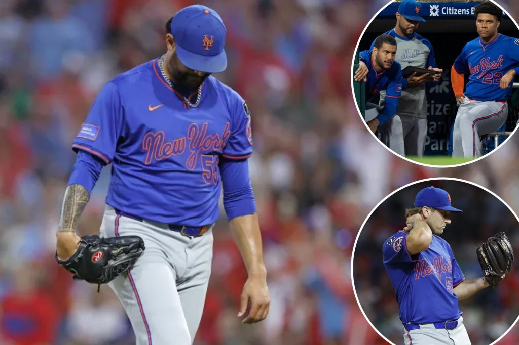 Mets hammered by Phillies as NL East hopes continue to dwindle