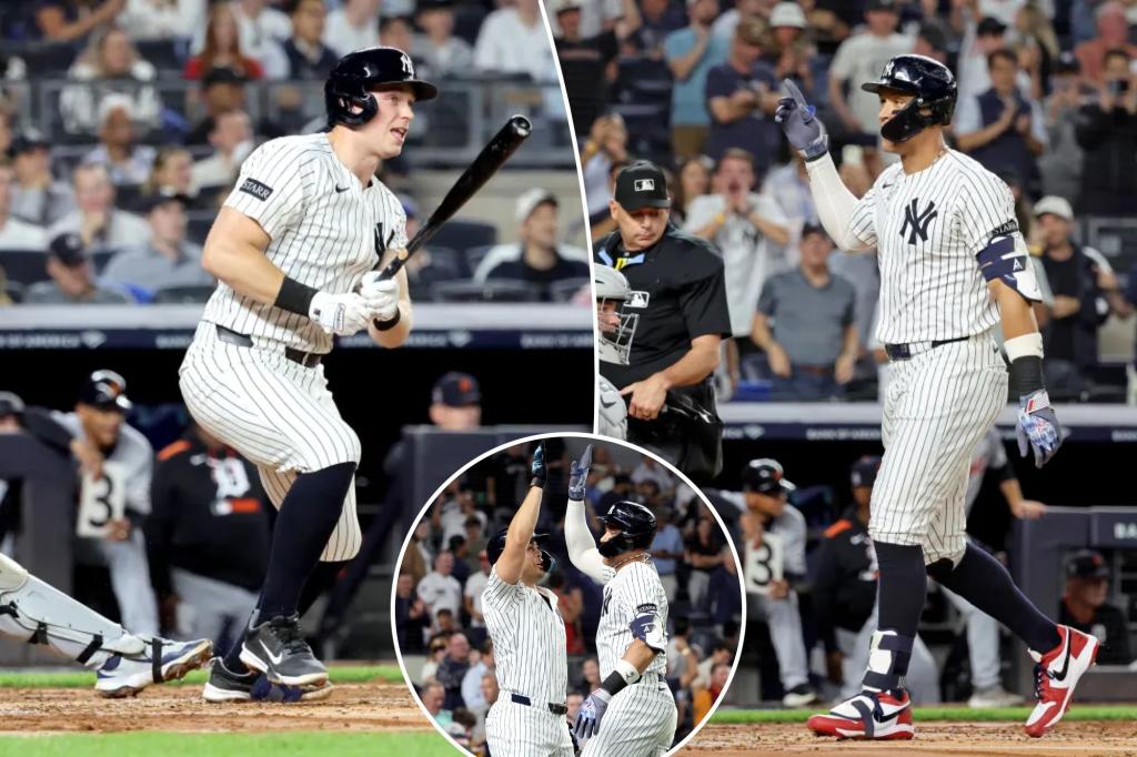 Aaron Judge makes more history to lead Yankees in win over Tigers
