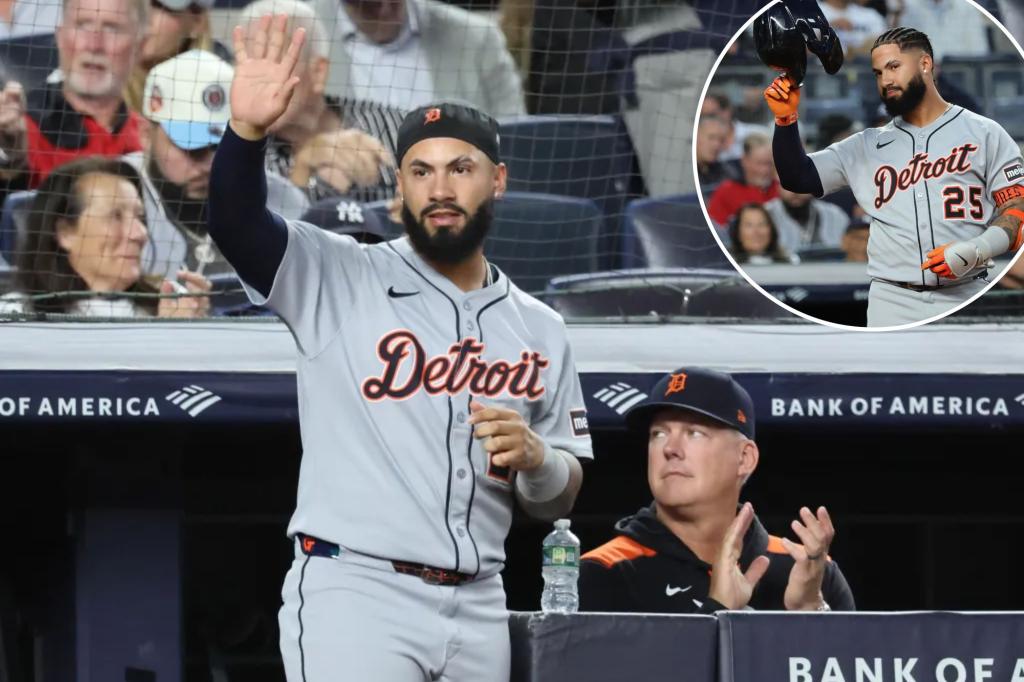 The reception Gleyber Torres received in first game back at Yankee Stadium