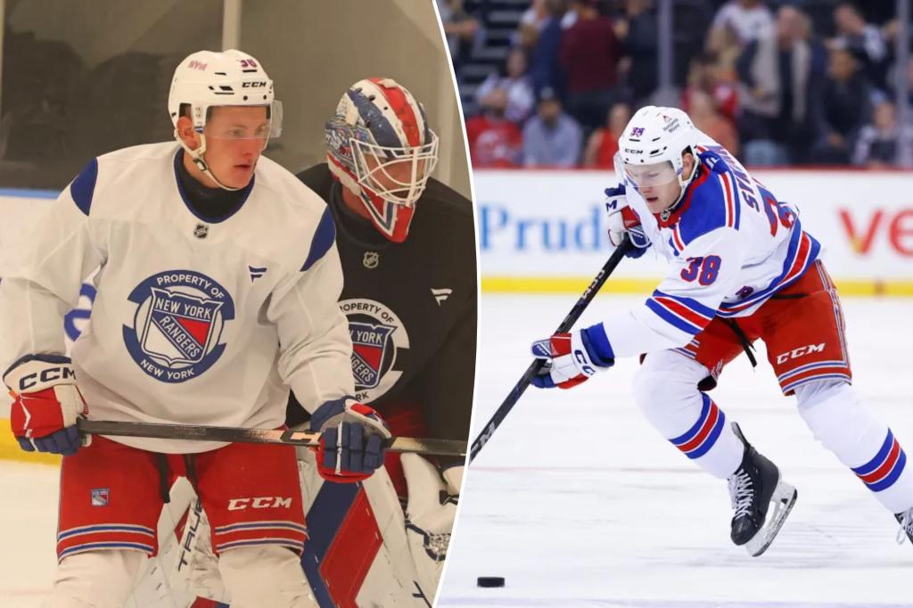 Rangers roster hopeful Adam Sykora out to 'prove' he's ready