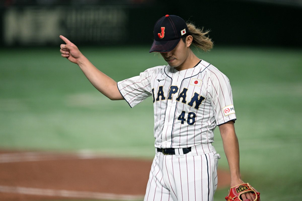 NPB pitcher Tatsuya Imai