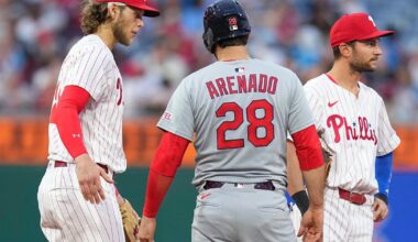 Rain postpones Phillies vs. Cardinals in Philadelphia; doubleheader scheduled for Wednesday