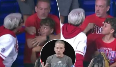 Phillies fan Drew Feltwell reveals why he gave home run baseball to viral woman who demanded it from his son